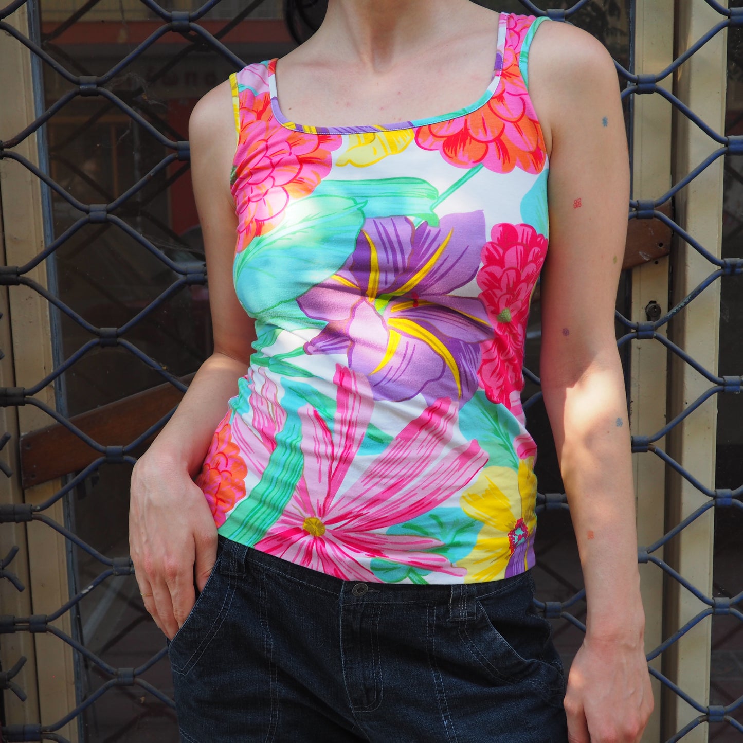 the smell of a new perfume