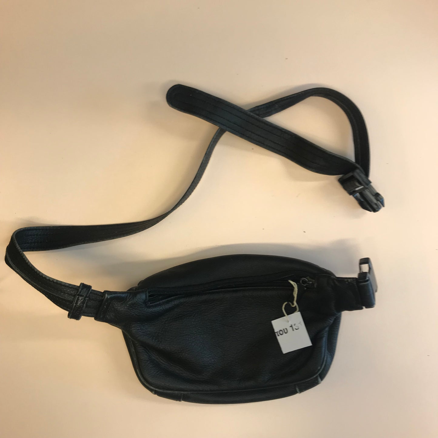 i’m just a holy fool black fanny bag