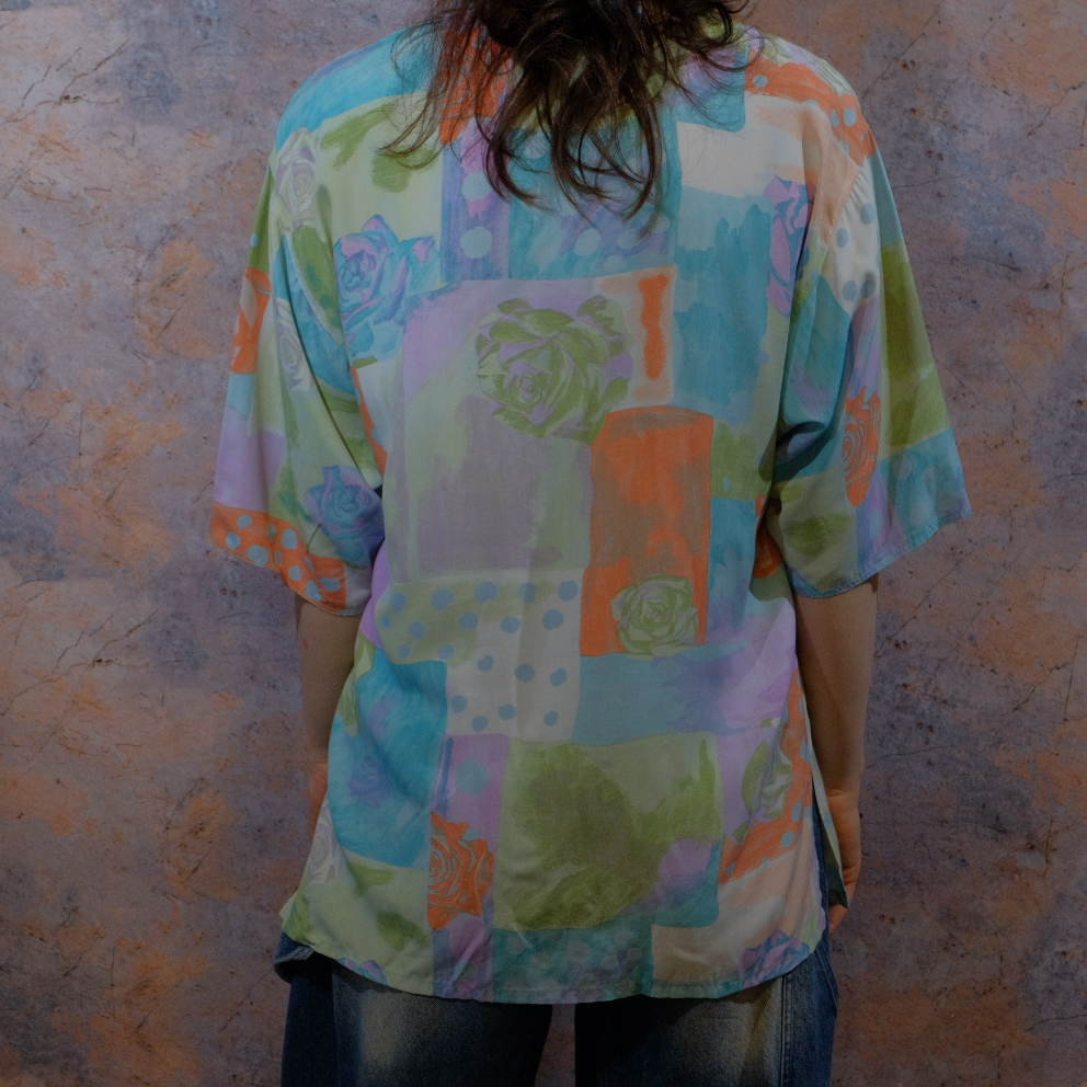 vegan wednesday colorful shirt