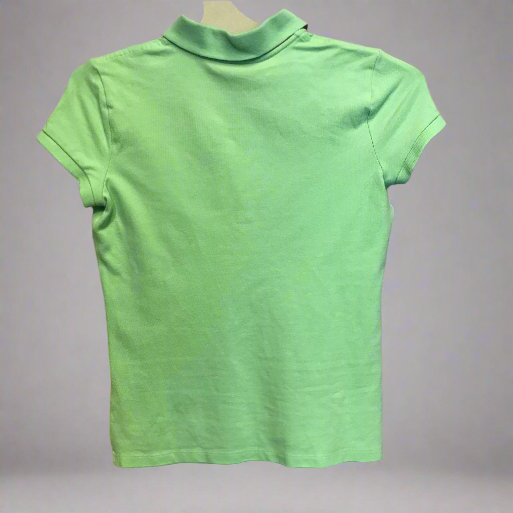 ralph lauren green polo top