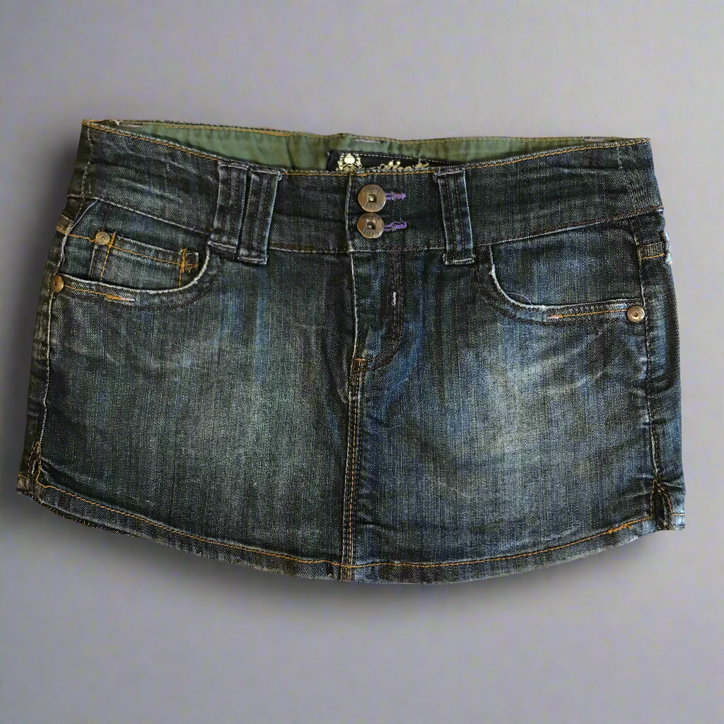sorry honey, i'm exactly like other girls denim skirt