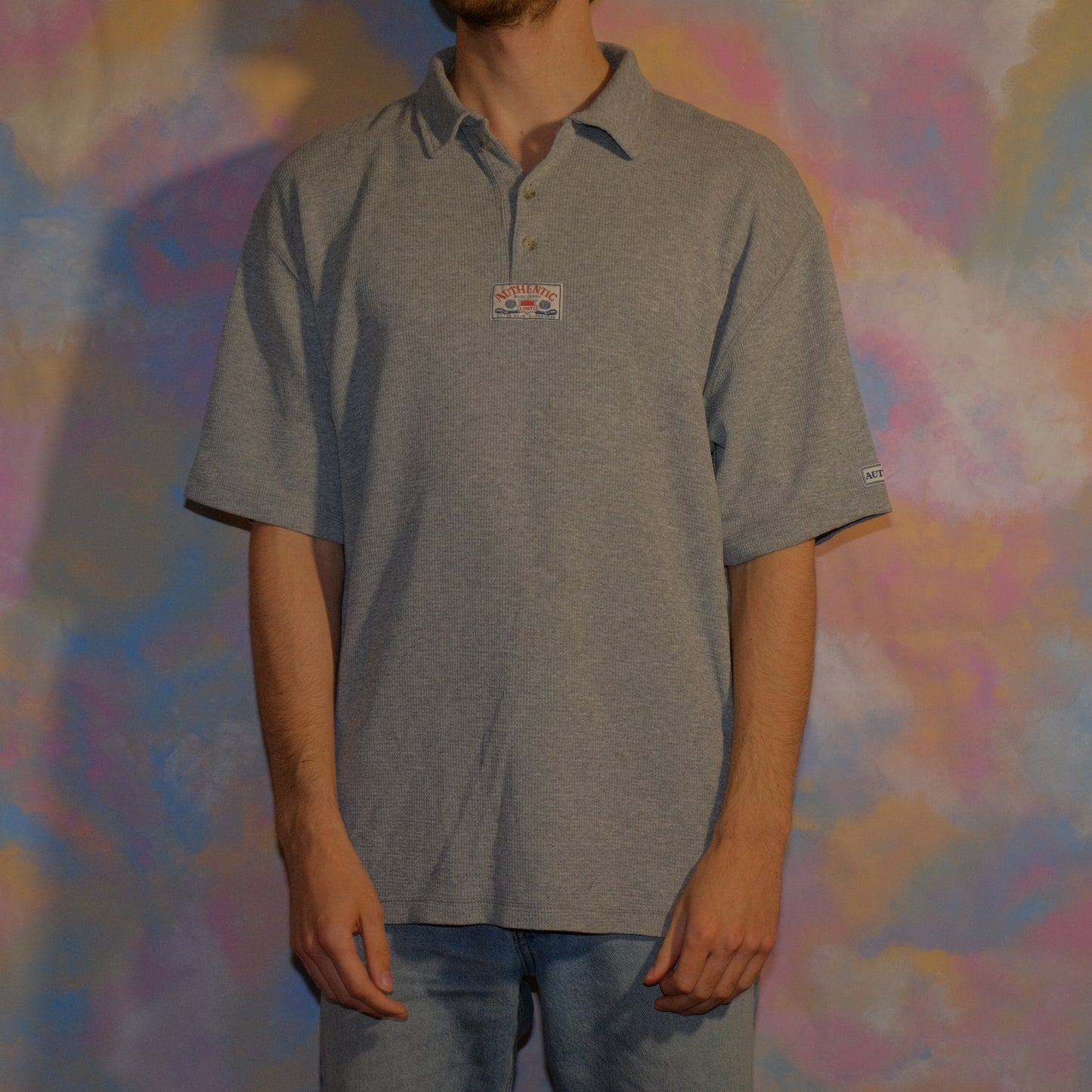 casual wednesday gray polo shirt