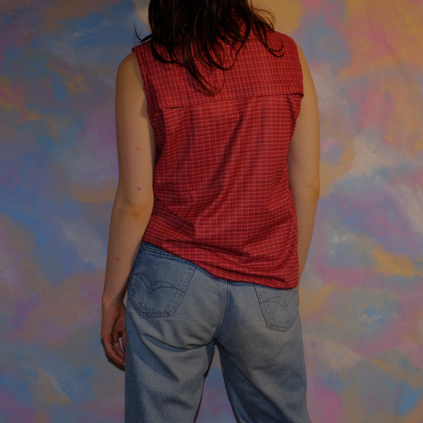 ibelongiiu checked shirt