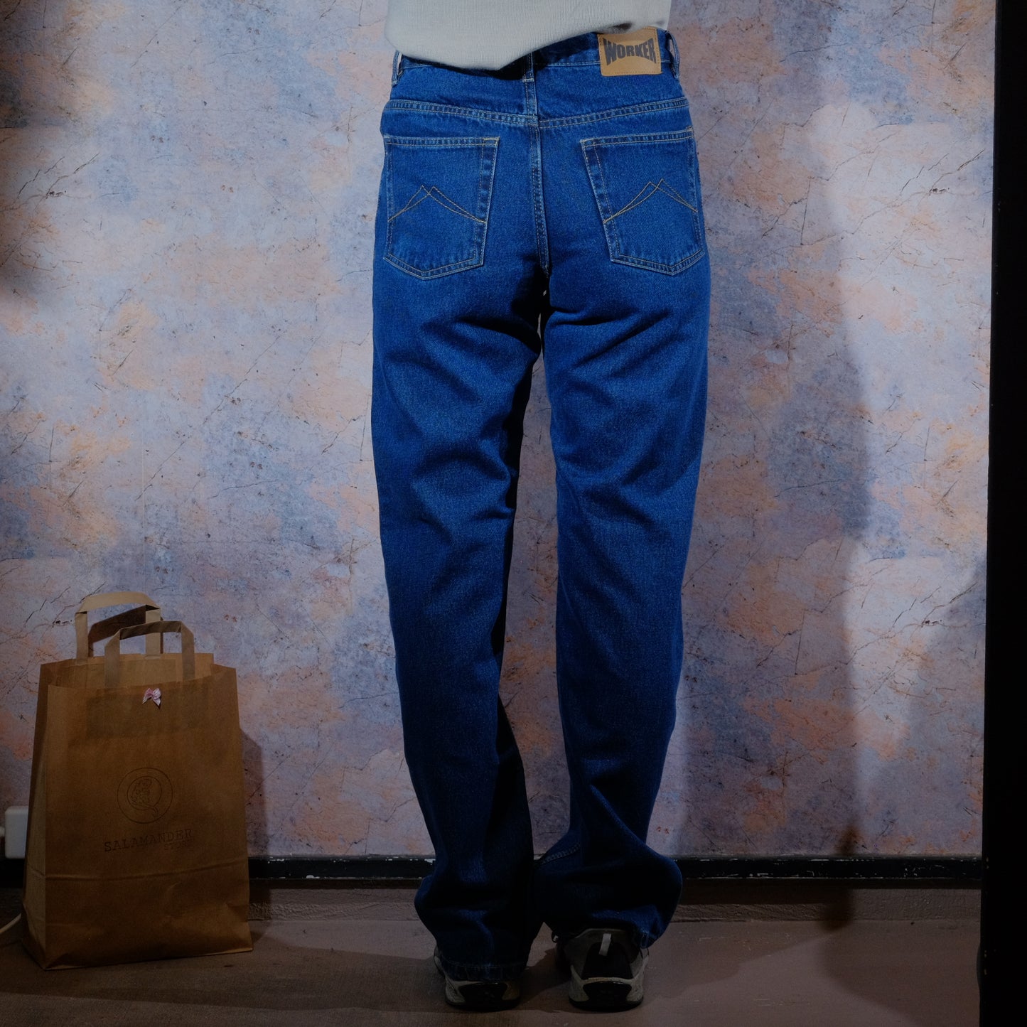 workers rights and "wrongs" denim pants