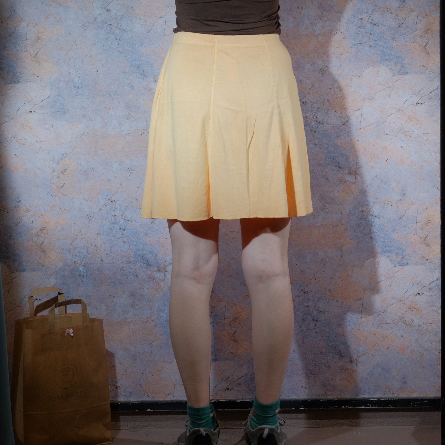 nectarine sorbet flowy skirt