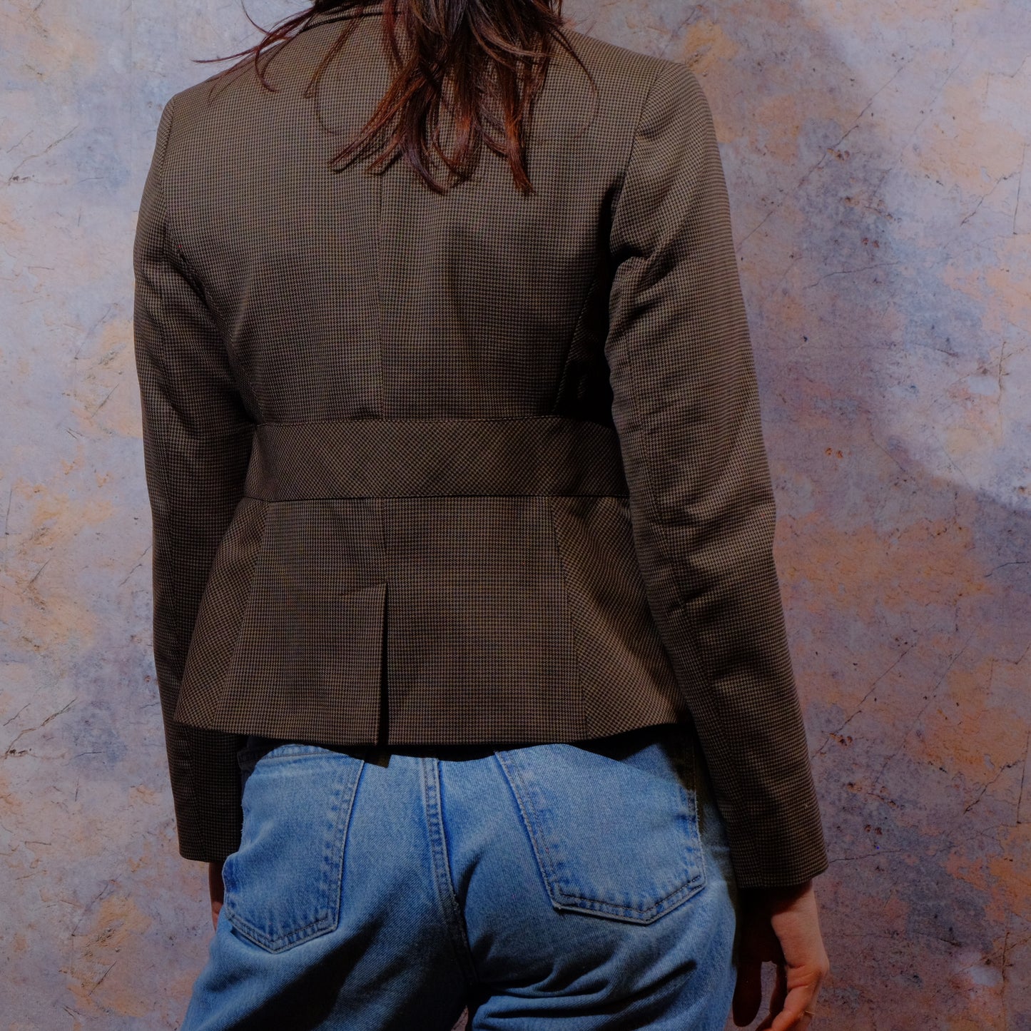 delightful darling, congratulations brown blazer