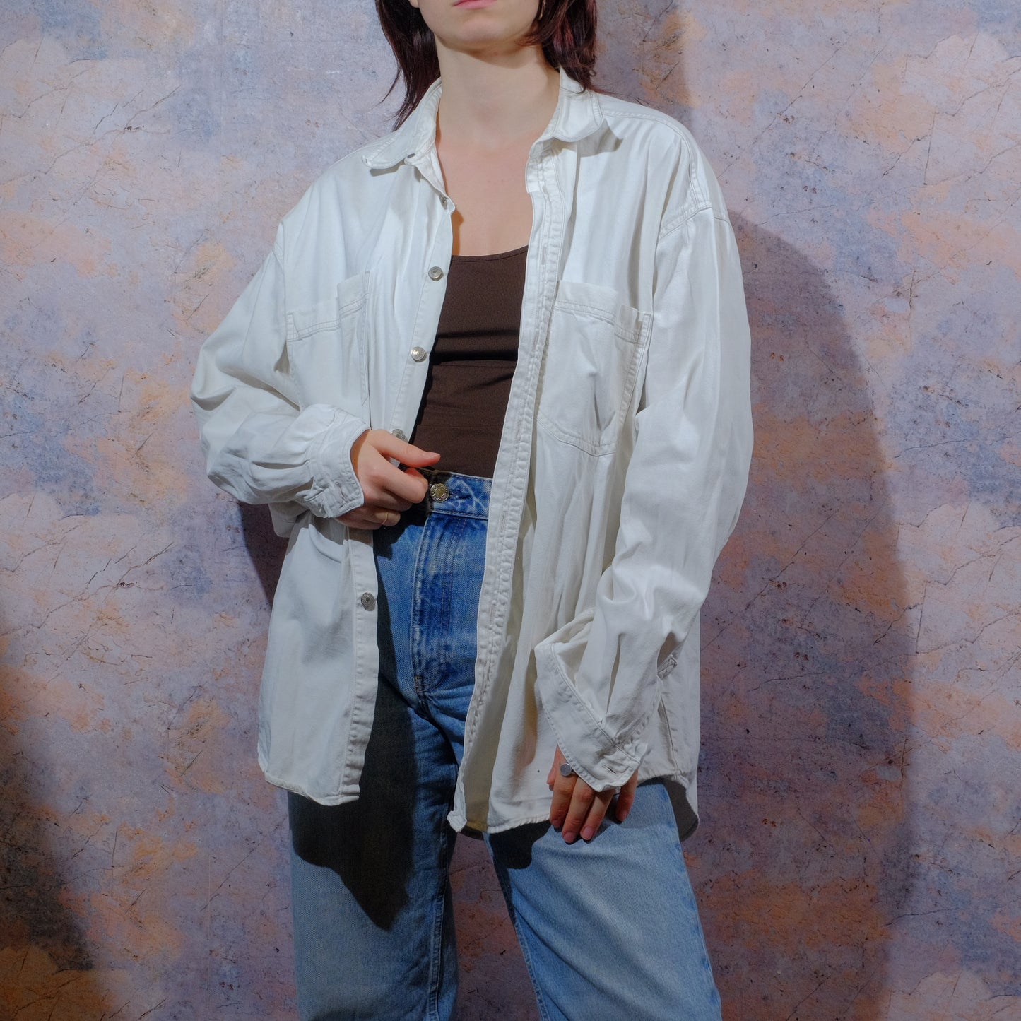 levi's white shirt