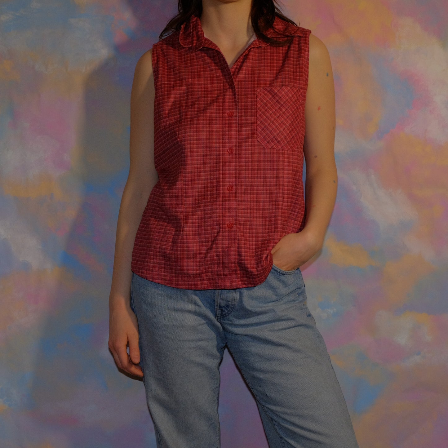 ibelongiiu checked shirt