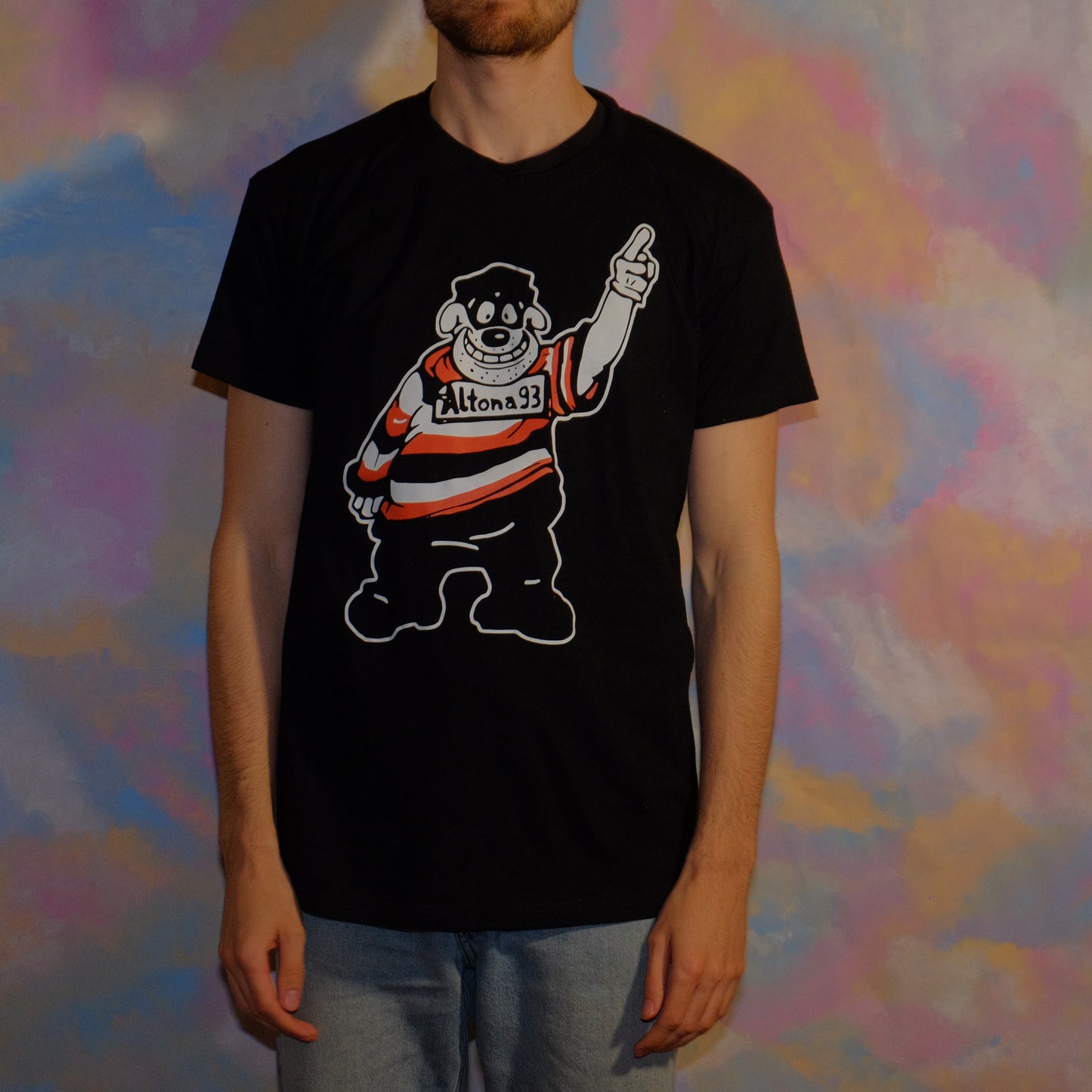 mister we had homework black t-shirt