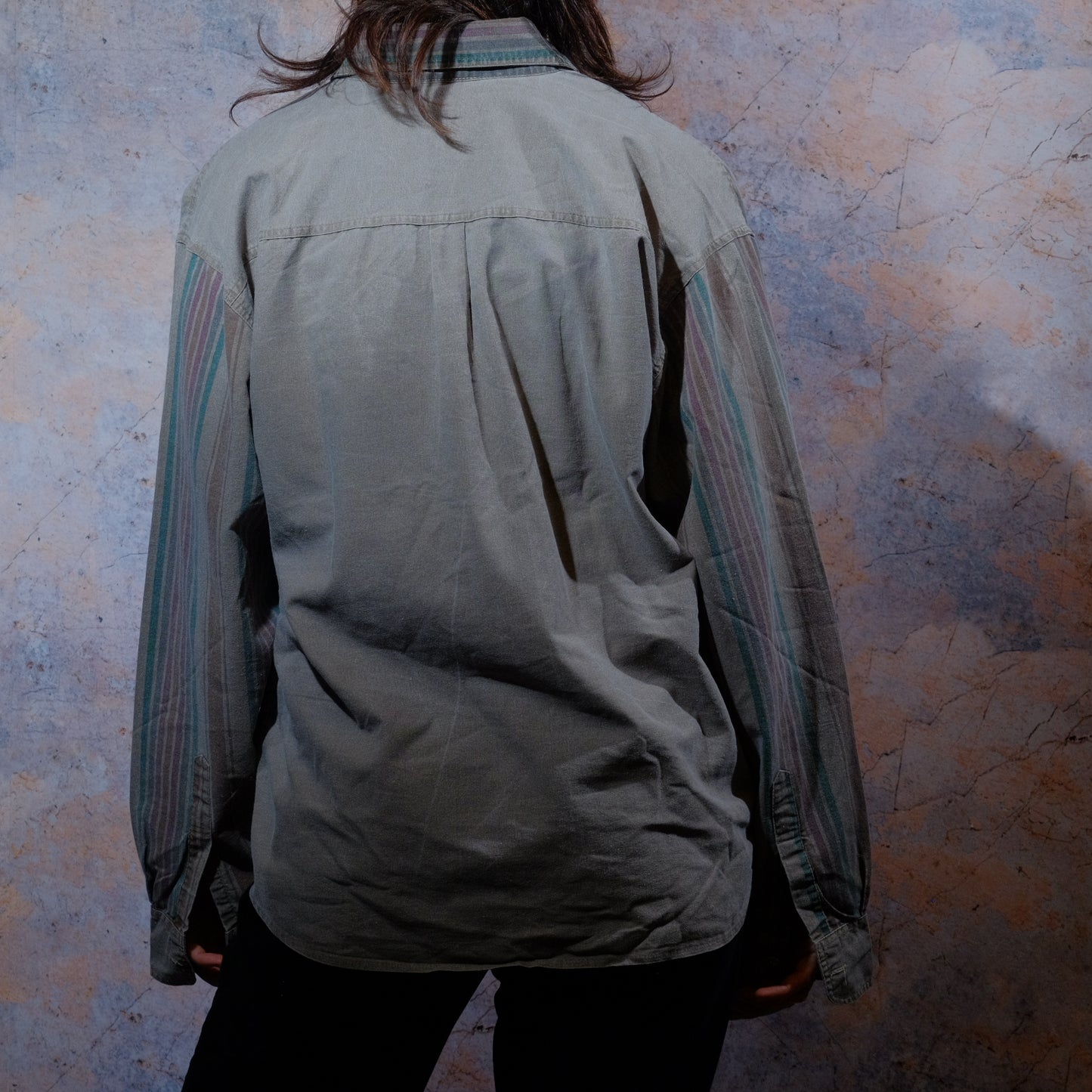young, wild and stressed gray shirt