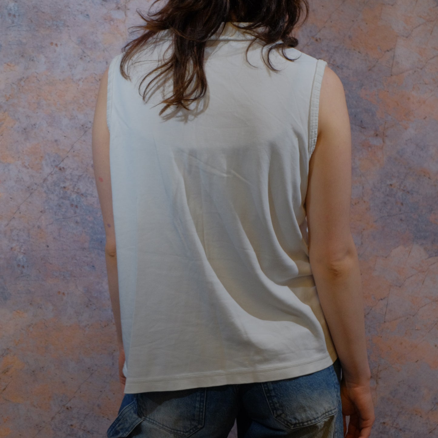 do you think your name defines you? white vest jacket
