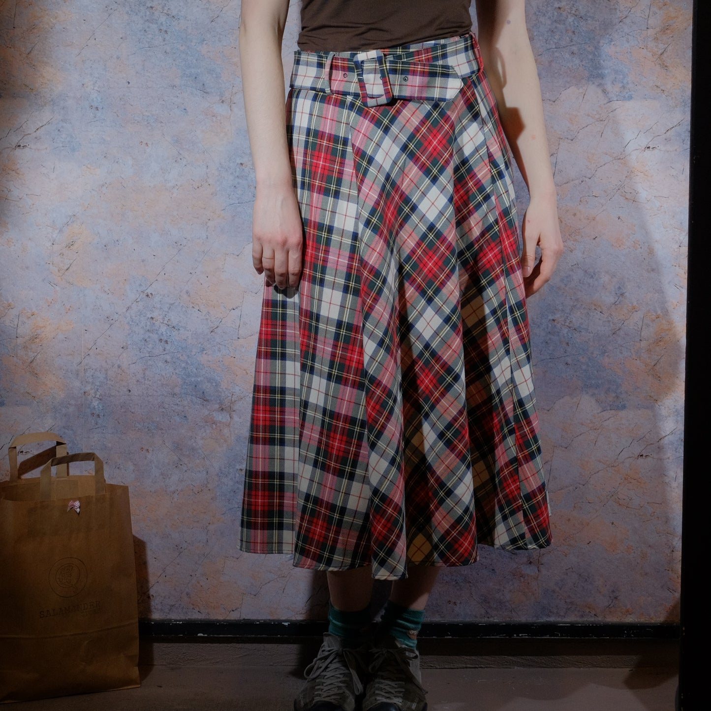 we can change things checked skirt