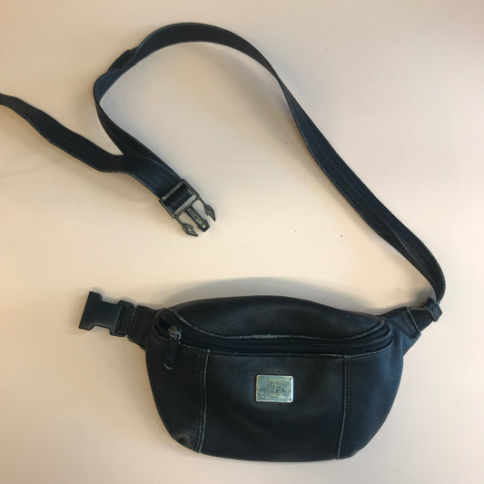 i’m just a holy fool black fanny bag
