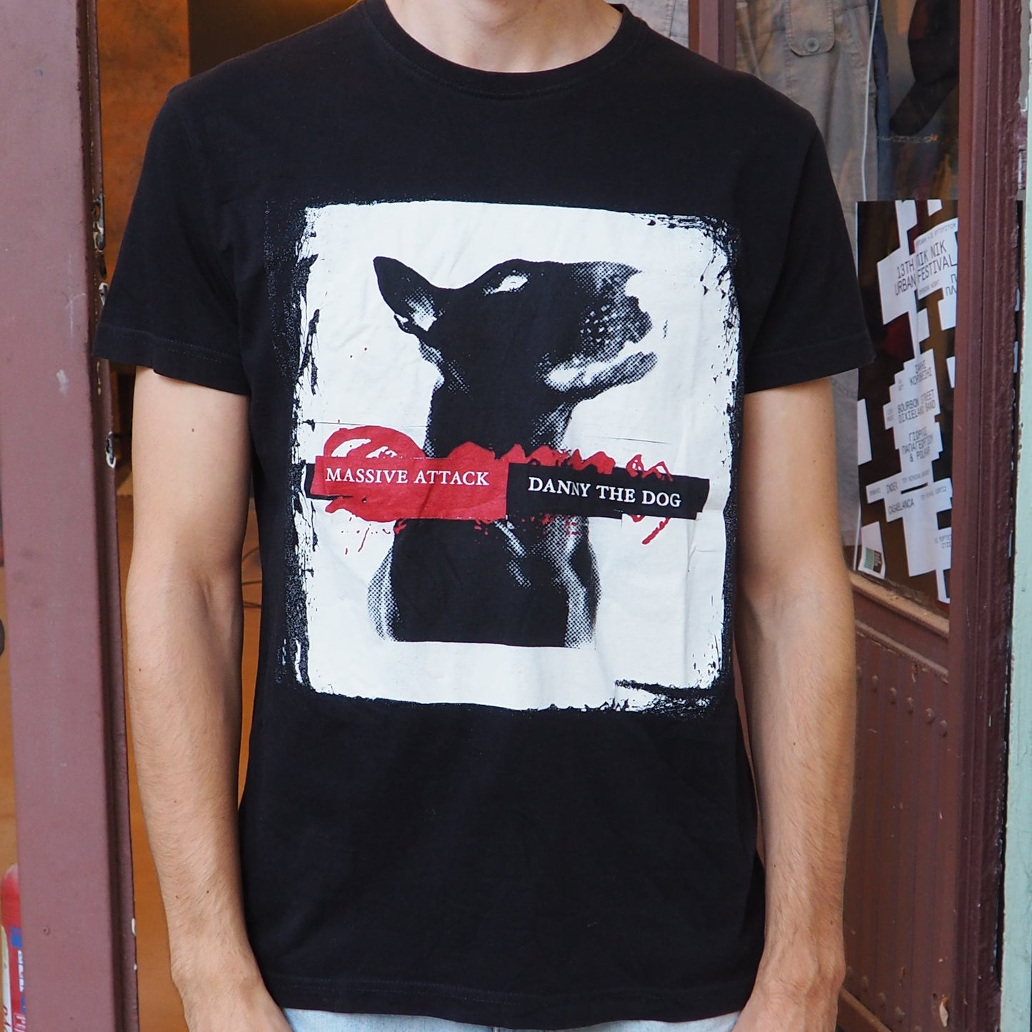 massive attack and a dog