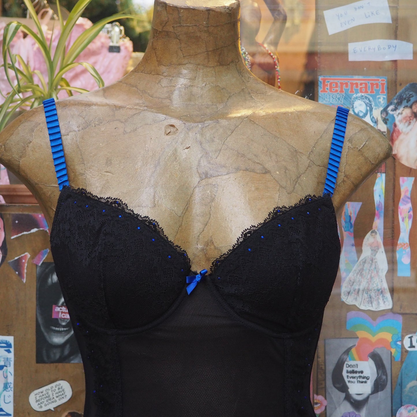 i could eat that girl for lunch black corset