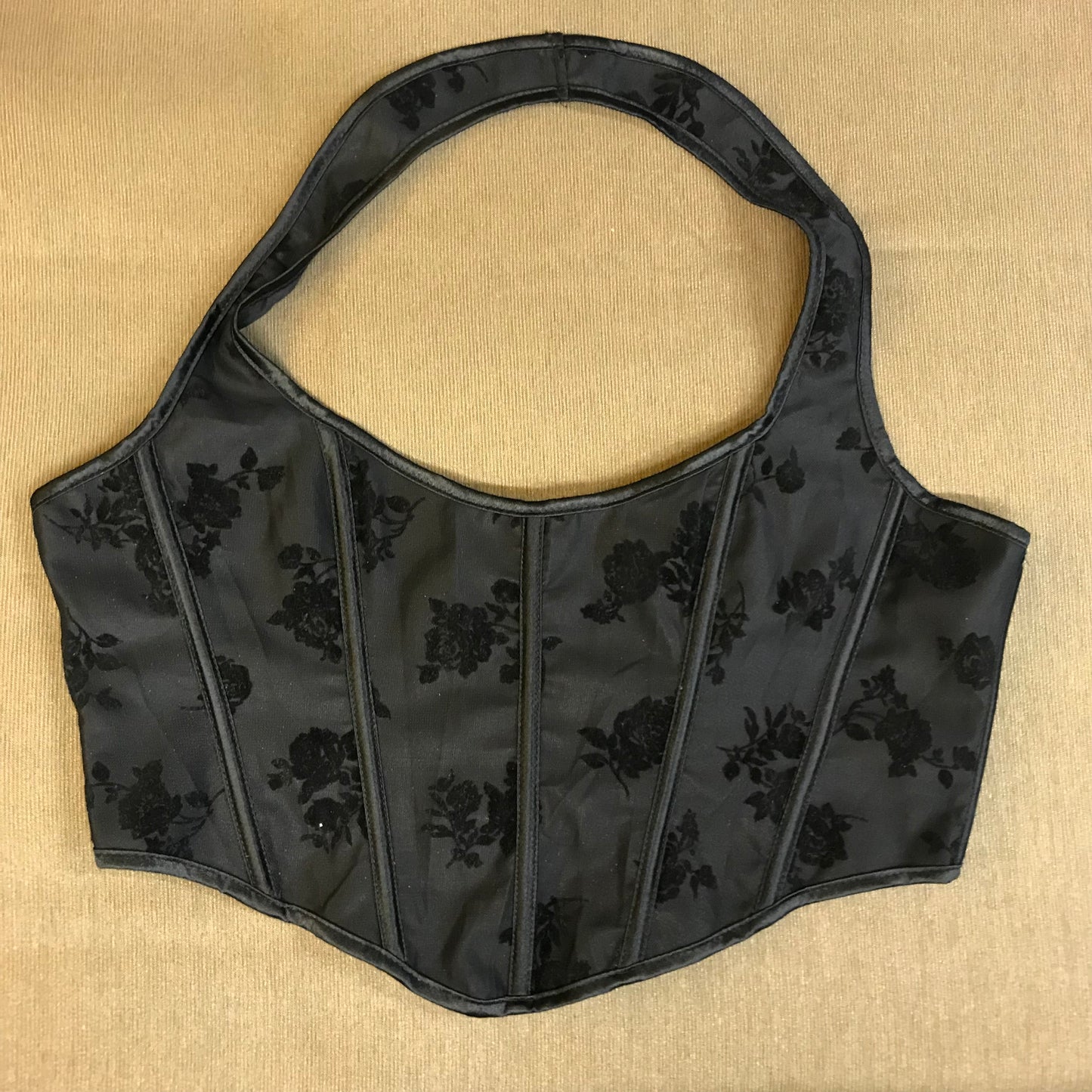 laying on a soft couch