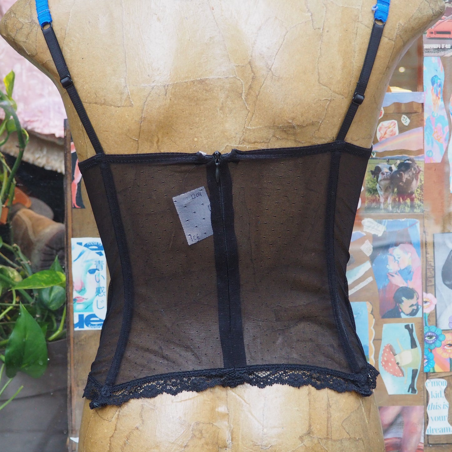 i could eat that girl for lunch black corset