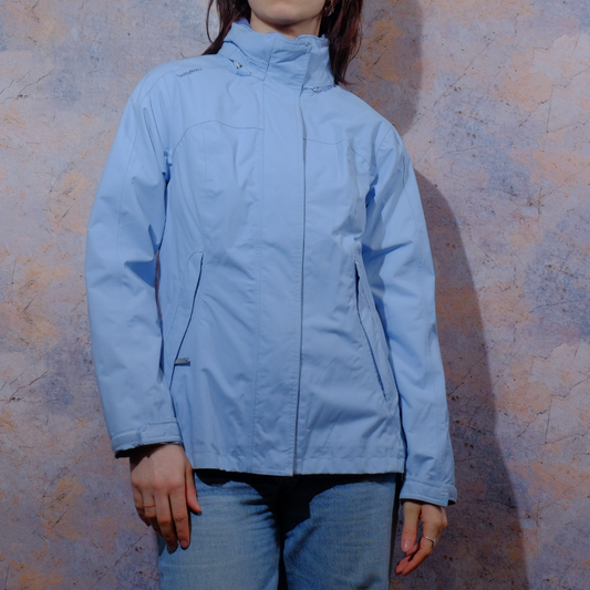 god, i hate skiing blue jacket