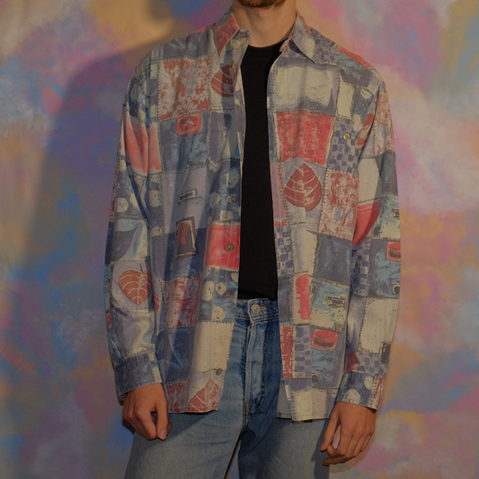 balsamic vinegar and honey floral shirt