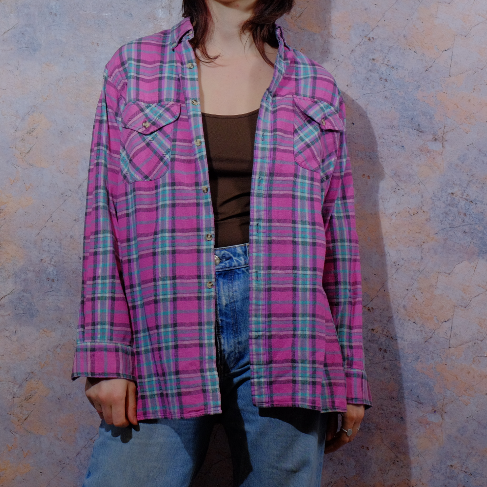 fluffy marshmallow and candy pink flannel