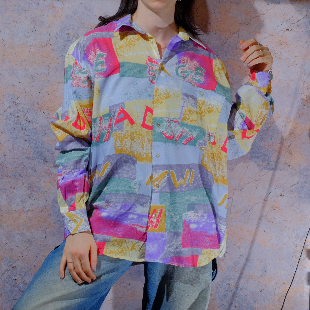 my mind is a mess colourful shirt