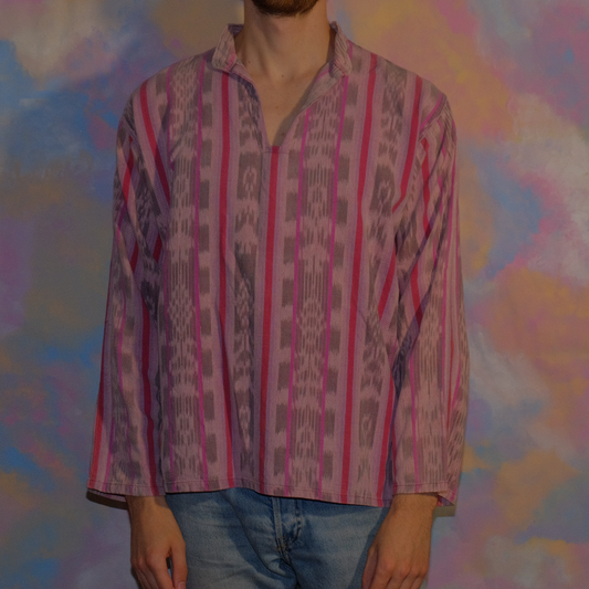 living the experience pink shirt