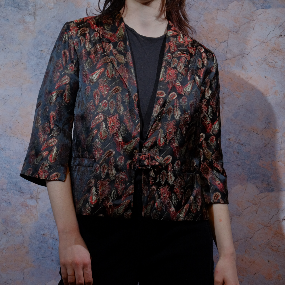 paradise garden black blazer