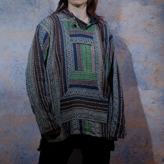 i think the spirits are trying to tell you something colorful sweater