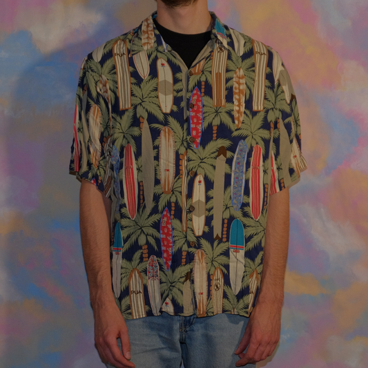i wanna run away patterned shirt