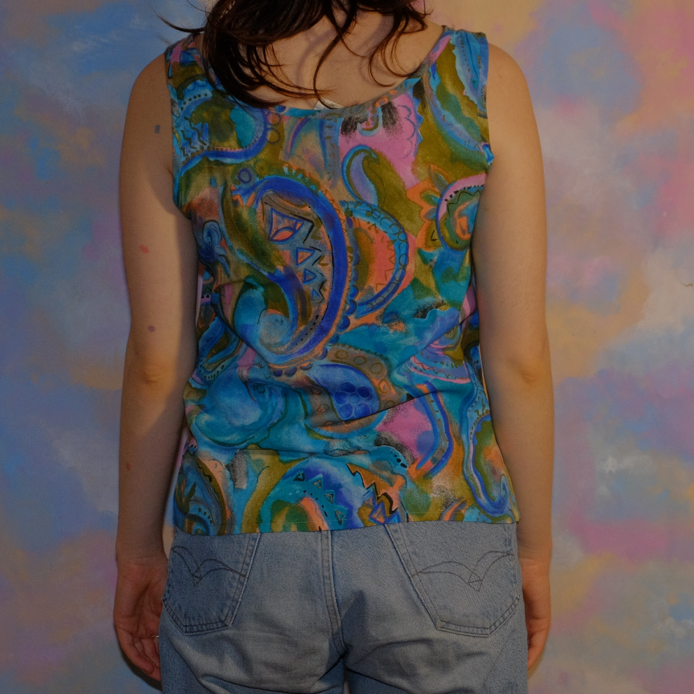summer's around the corner colorful top