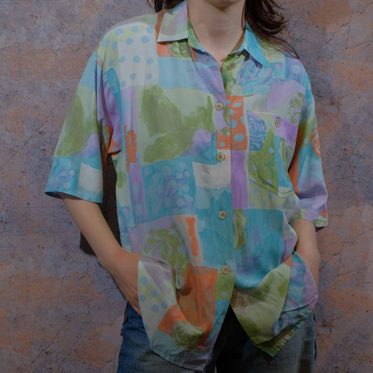 vegan wednesday colorful shirt