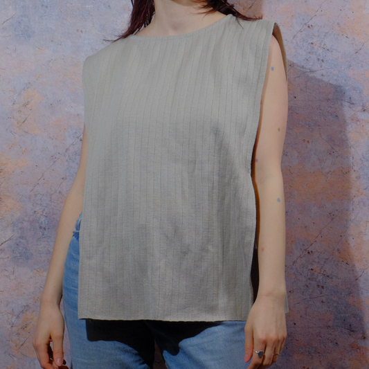 how to look like an ancient philosopher cream sweater vest