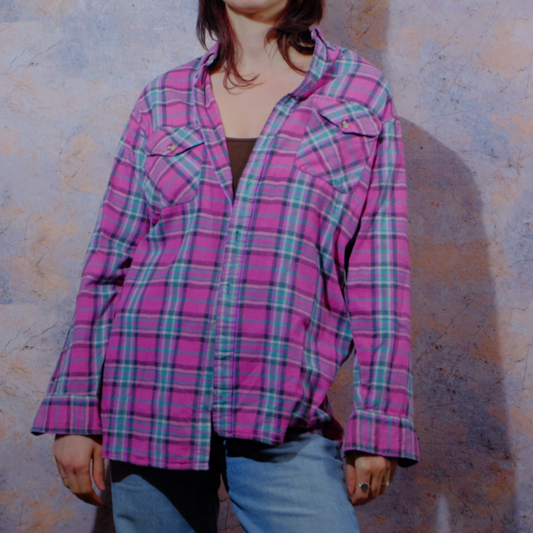 fluffy marshmallow and candy pink flannel