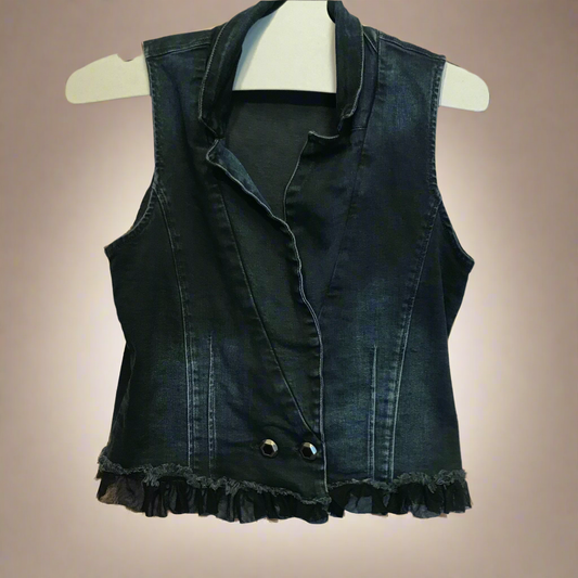 go steady denim top