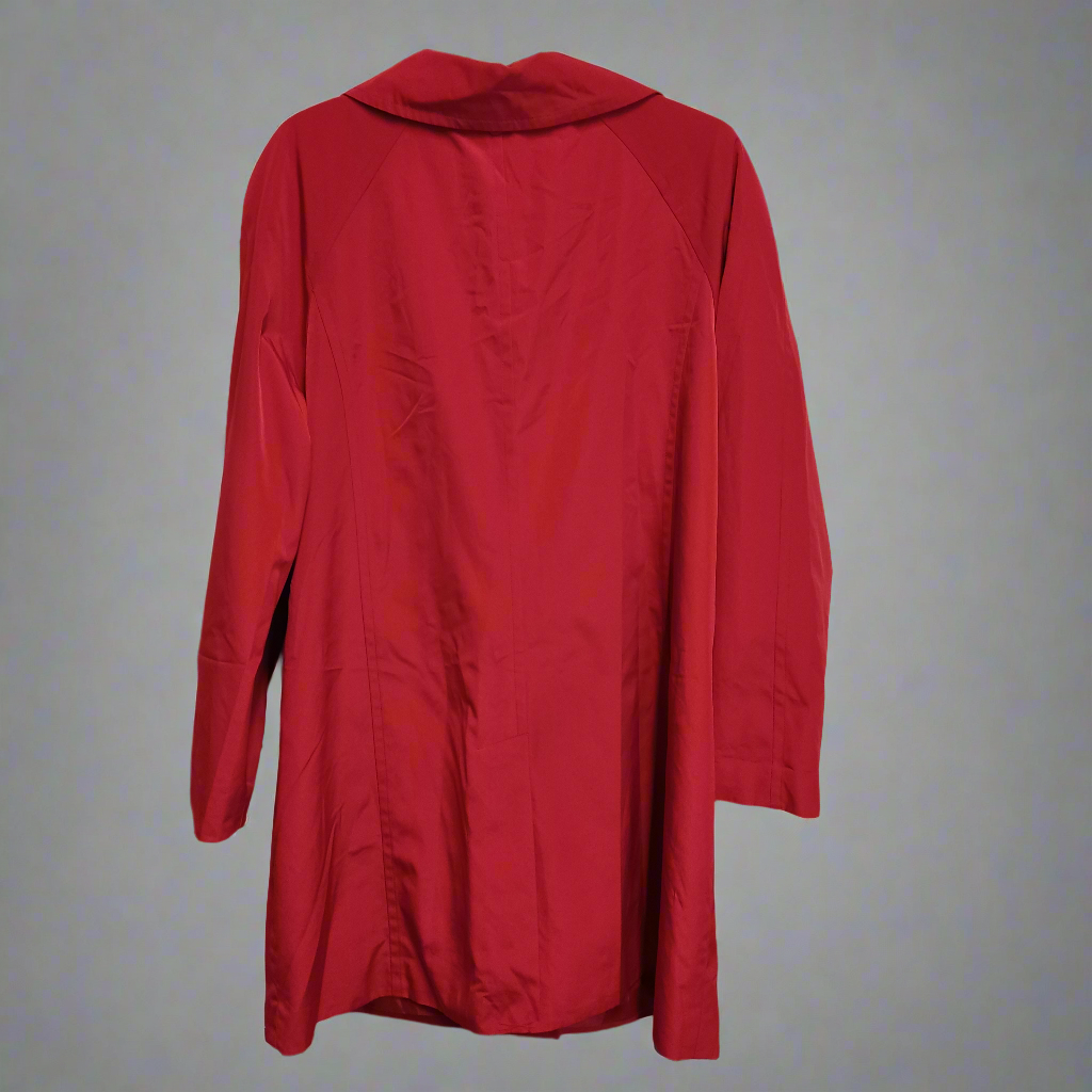 london fog red jacket