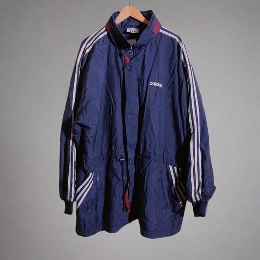 i know a spot blue adidas jacket