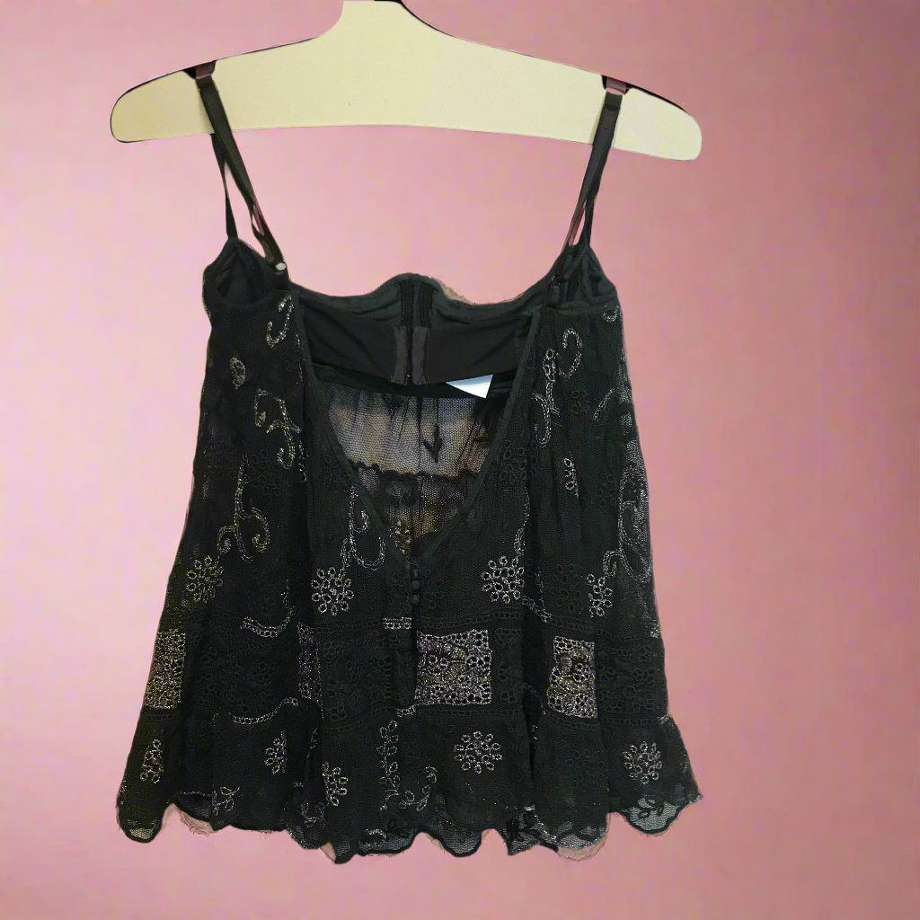 in the middle of the night black lingerie