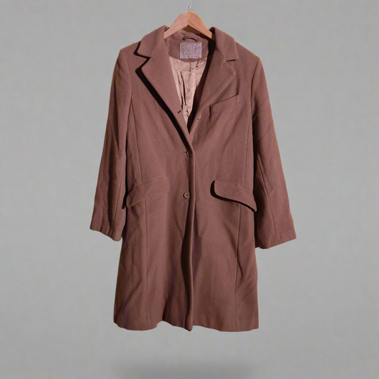 cashmere brown coat