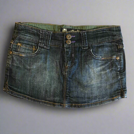 sorry honey, i'm exactly like other girls denim skirt