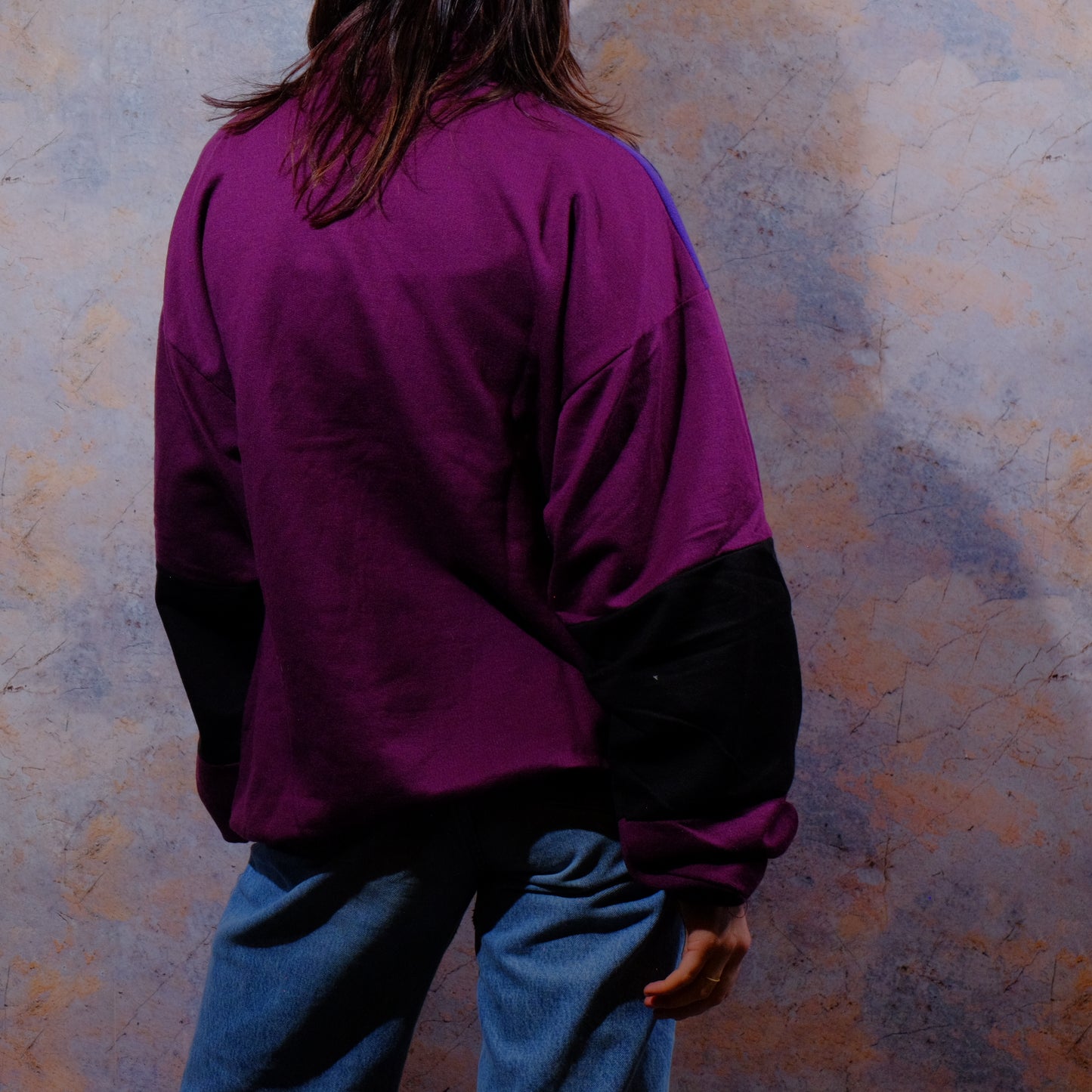 weeheeee purple sweater