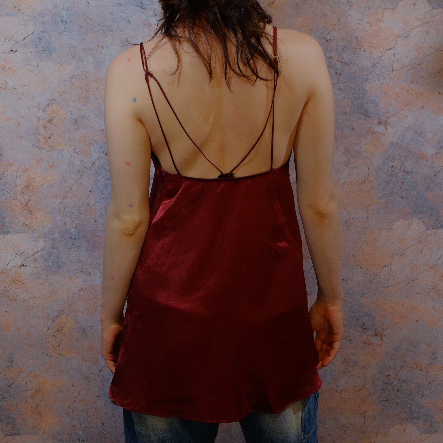 a hell of a good time burgundy lingerie dress