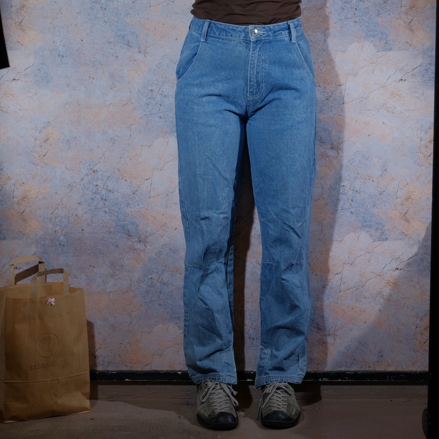 tourne dans de vide denim pants