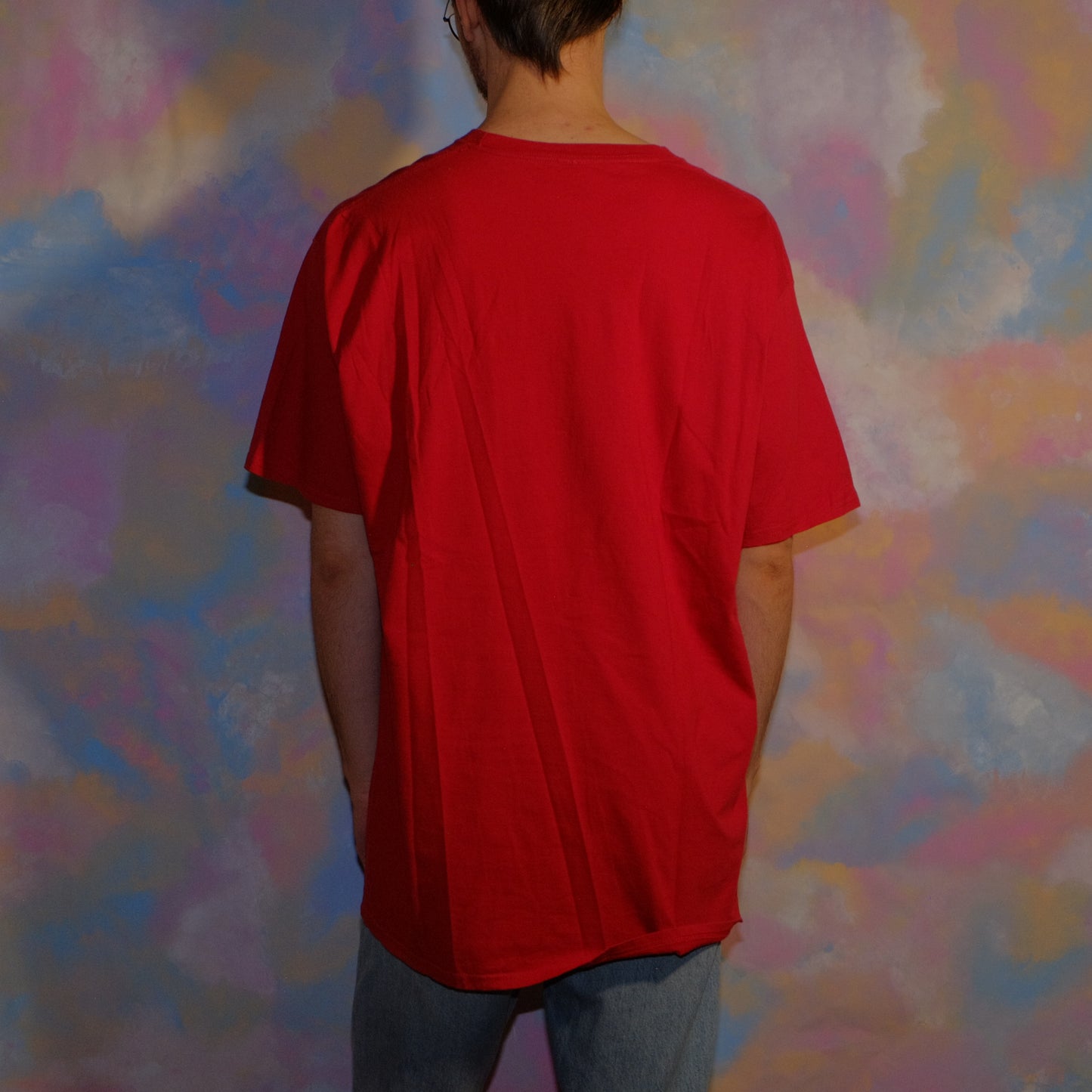 waifu 👉🏼👈🏼 red t-shirt