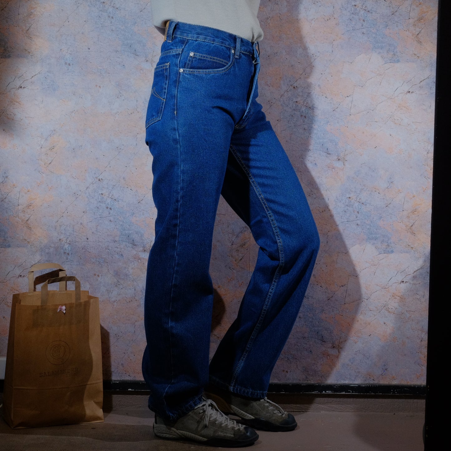 workers rights and "wrongs" denim pants