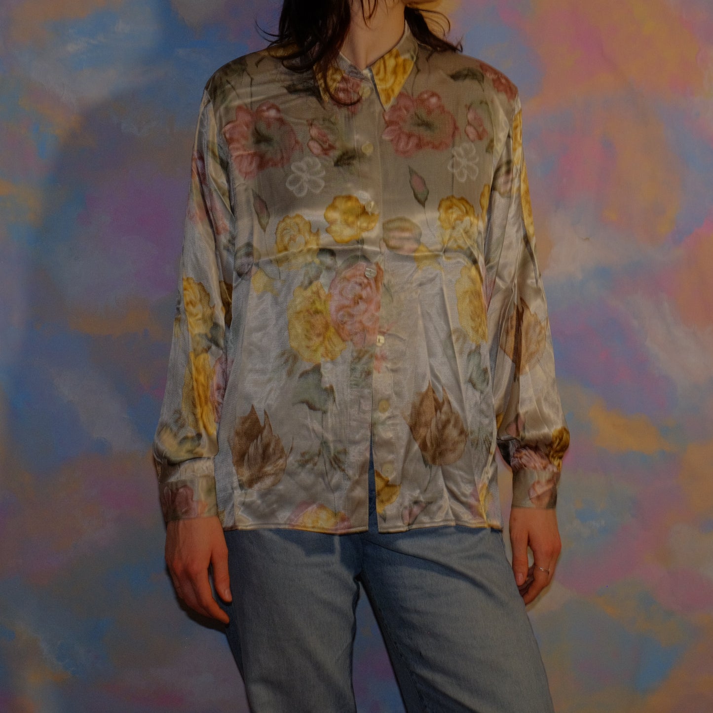 born to bloom floral shirt