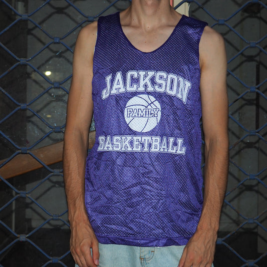 Jackson is playing basketball