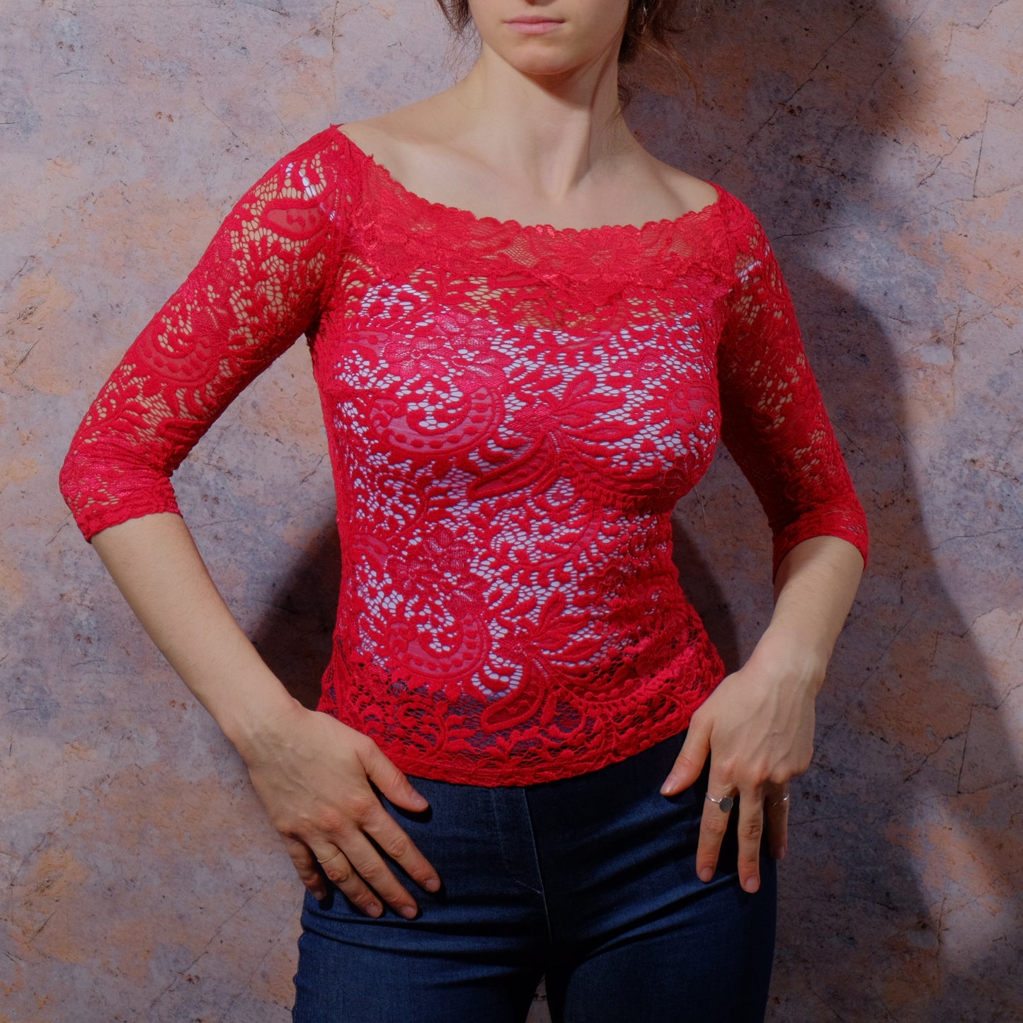 cherry fantasy red top