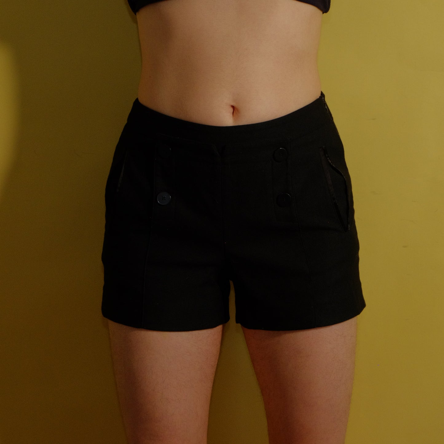kookaï black shorts