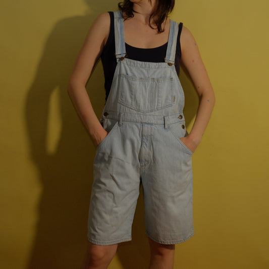 sweet potato season denim dungarees
