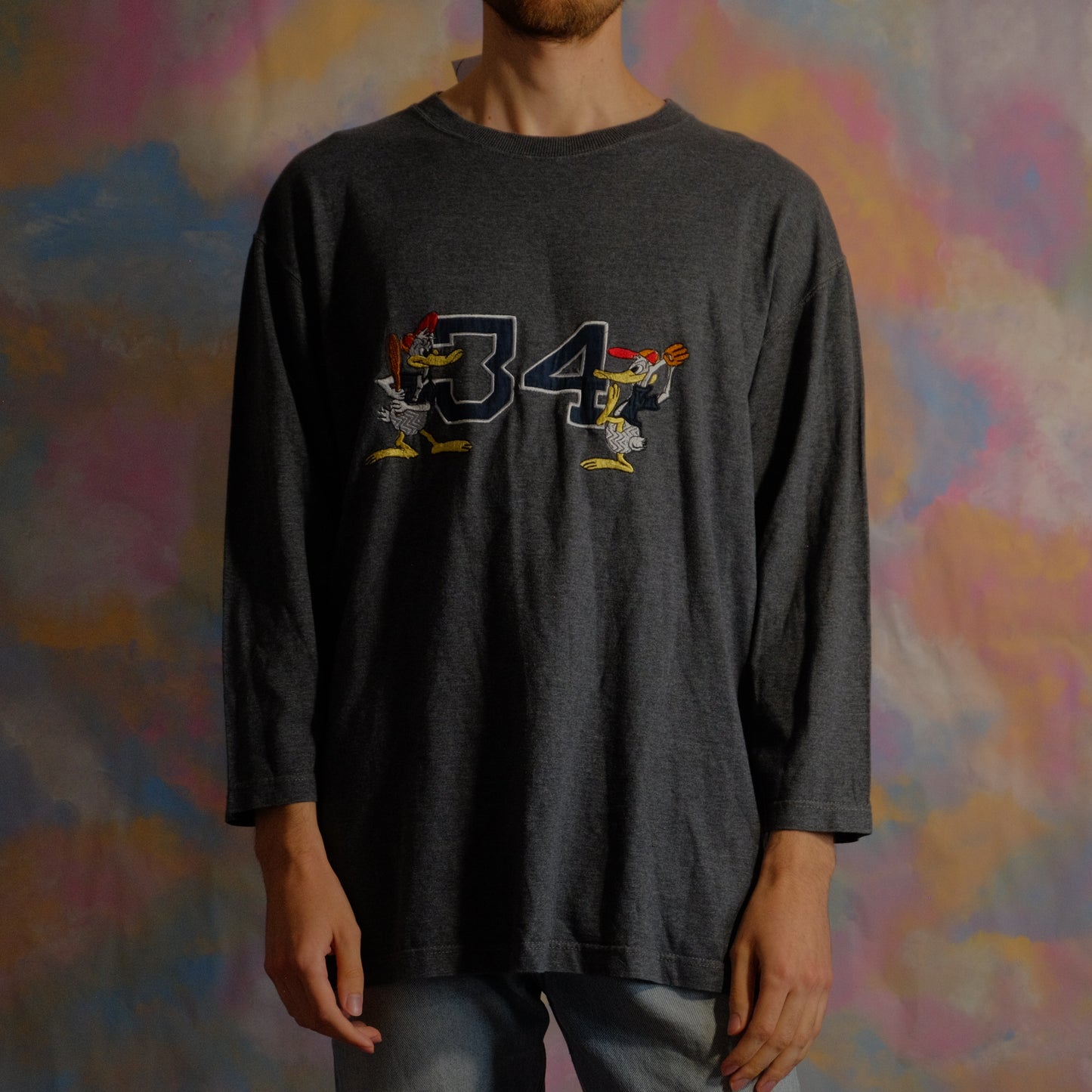 fashion makes us happy gray shirt